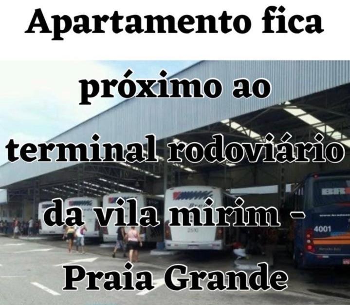 Apto A 50M Da Praia, Com Ar Condicionado, Wifi , Portaria 24H Praia Grande  Eksteriør billede