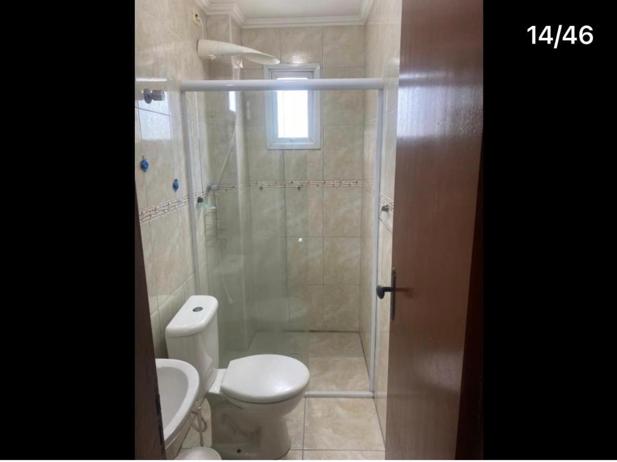Apto A 50M Da Praia, Com Ar Condicionado, Wifi , Portaria 24H Praia Grande  Eksteriør billede