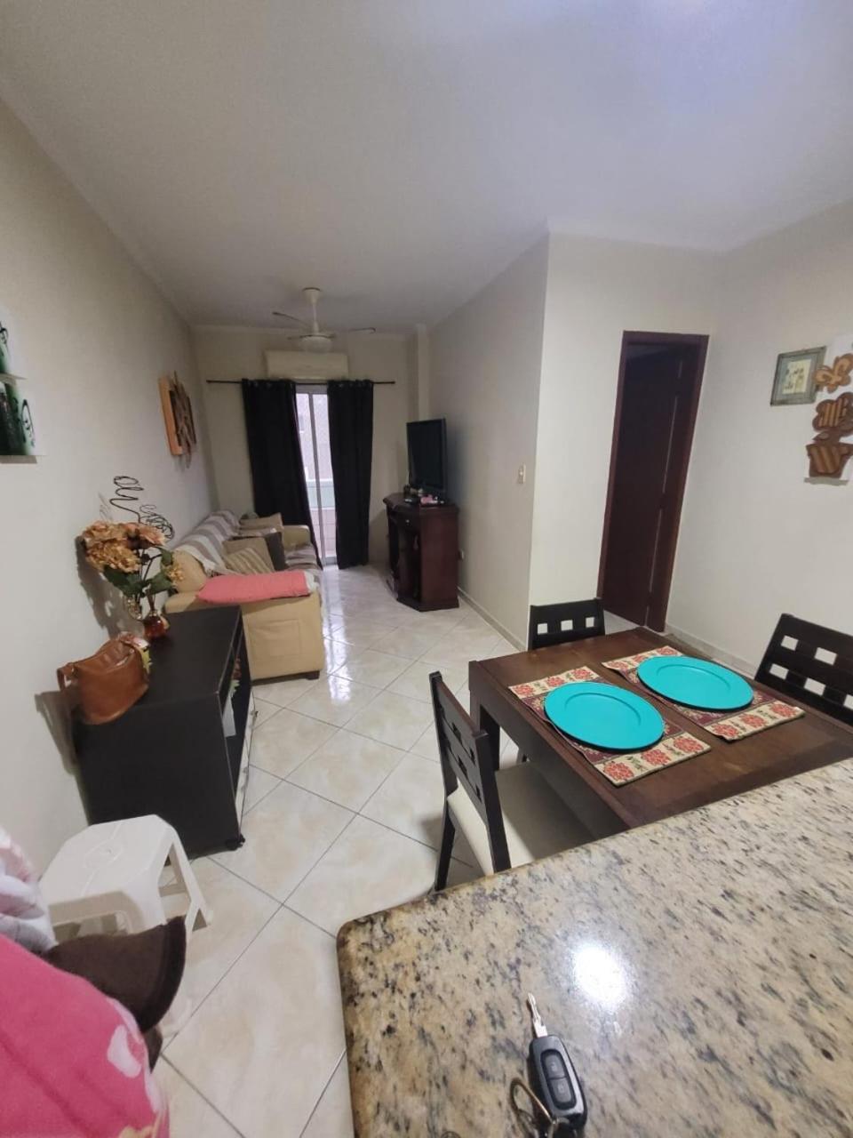 Apto A 50M Da Praia, Com Ar Condicionado, Wifi , Portaria 24H Praia Grande  Eksteriør billede