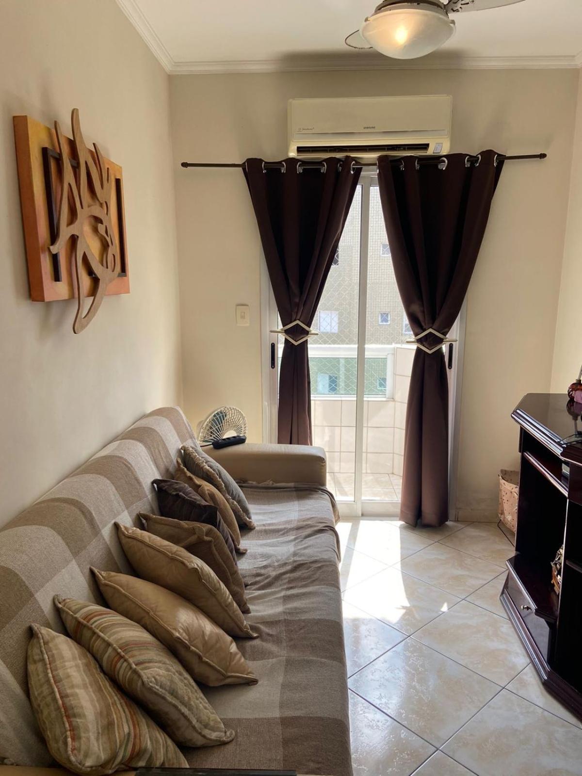 Apto A 50M Da Praia, Com Ar Condicionado, Wifi , Portaria 24H Praia Grande  Eksteriør billede