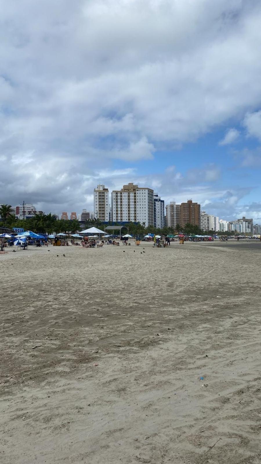 Apto A 50M Da Praia, Com Ar Condicionado, Wifi , Portaria 24H Praia Grande  Eksteriør billede